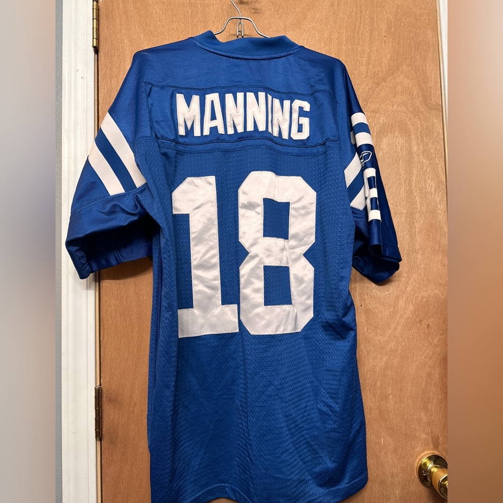 Manning authentic Reebok jersey
